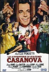 locandina del film LE AVVENTURE DI GIACOMO CASANOVA