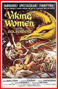 locandina del film LE DONNE VICHINGHE E IL DIO SERPENTE - LA LEGGENDA VICHINGA