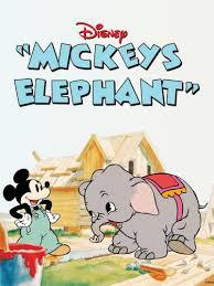 locandina del film L'ELEFANTE DI TOPOLINO
