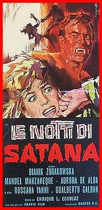 locandina del film LE NOTTI DI SATANA