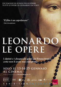 locandina del film LEONARDO. LE OPERE