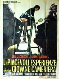 locandina del film LE PIACEVOLI ESPERIENZE DI UN GIOVANE CAMERIERA