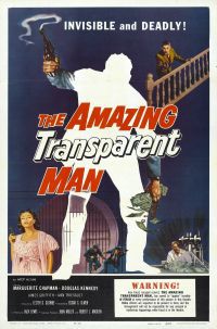 locandina del film L'INCREDIBILE UOMO TRASPARENTE