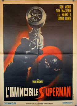 locandina del film L'INVINCIBILE SUPERMAN