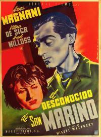 locandina del film LO SCONOSCIUTO DI SAN MARINO