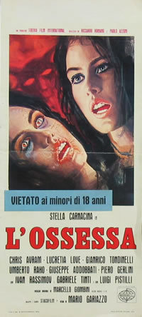 locandina del film L'OSSESSA