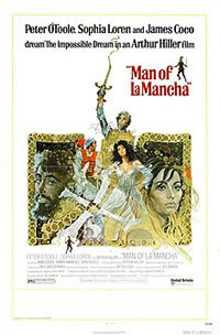 locandina del film L'UOMO DELLA MANCHA