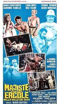 locandina del film MACISTE CONTRO ERCOLE NELLA VALLE DEI GUAI