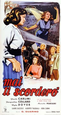 locandina del film MAI TI SCORDERO'