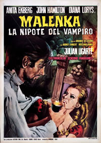 locandina del film MALENKA, LA NIPOTE DEL VAMPIRO