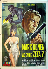 locandina del film MARK DONEN AGENTE ZETA 7