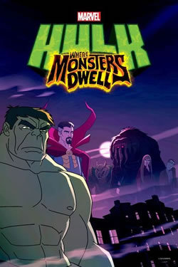 locandina del film MARVEL'S HULK: NELLA TERRA DEI MOSTRI