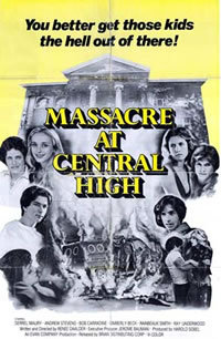 locandina del film MASSACRE AT CENTRAL HIGH