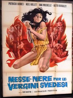 locandina del film MESSE NERE PER LE VERGINI SVEDESI