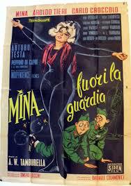 locandina del film MINA FUORI LA GUARDIA
