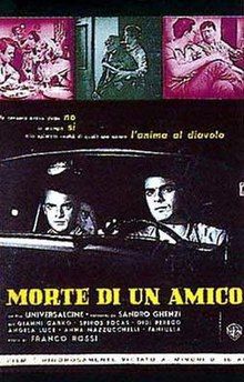locandina del film MORTE DI UN AMICO