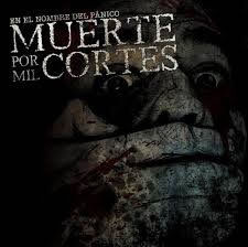 locandina del film MUERTE POR MIL CORTES. UN PASO AL VACIO