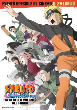 locandina del film NARUTO IL FILM: EREDI DELLA VOLONTA' DEL FUOCO