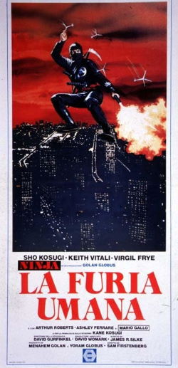 locandina del film NINJA, LA FURIA UMANA