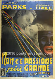 locandina del film NON C'E' PASSIONE PIU' GRANDE