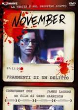 locandina del film NOVEMBER - FRAMMENTI DI UN DELITTO