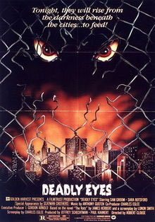 locandina del film OCCHI NELLA NOTTE (1982)