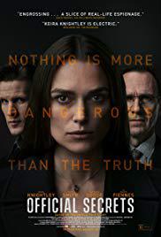 locandina del film OFFICIAL SECRETS - SEGRETO DI STATO