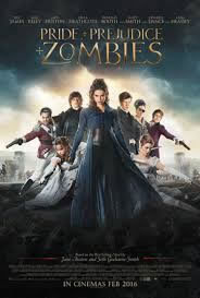locandina del film ORGOGLIO E PREGIUDIZIO E ZOMBIE