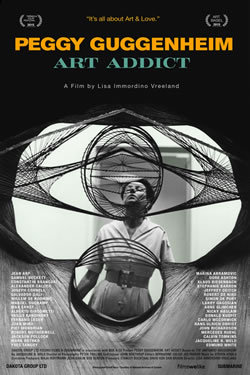 locandina del film PEGGY GUGGENHEIM - ART ADDICT