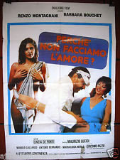 locandina del film PERCHE' NON FACCIAMO L'AMORE?