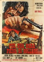 locandina del film PER UNA BARA PIENA DI DOLLARI