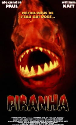locandina del film PIRANHA - LA MORTE VIENE DALL'ACQUA