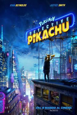 locandina del film POKEMON DETECTIVE PIKACHU