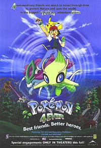 locandina del film POKEMON 4EVER