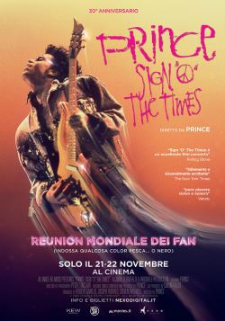 locandina del film PRINCE- SIGN O' THE TIMES
