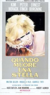 locandina del film QUANDO MUORE UNA STELLA