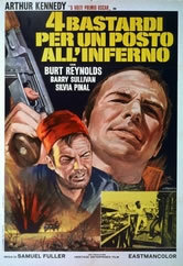 locandina del film 4 BASTARDI PER UN POSTO ALL'INFERNO