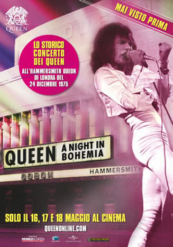 locandina del film QUEEN: A NIGHT IN BOHEMIA