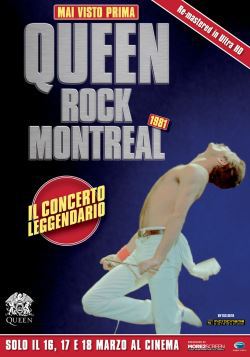 locandina del film QUEEN ROCK MONTREAL