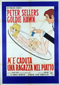 locandina del film M'E' CADUTA UNA RAGAZZA NEL PIATTO