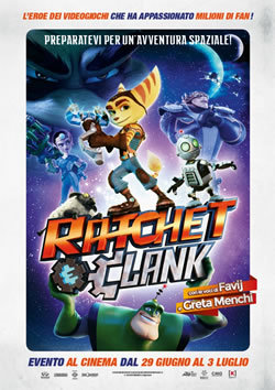 locandina del film RATCHET & CLANK - IL FILM