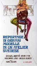 locandina del film REPORTAGE DI GIOVANI MODELLE IN UN ATELIER SVEDESE