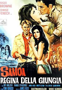 locandina del film SAMOA, REGINA DELLA GIUNGLA