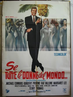 locandina del film SE TUTTE LE DONNE DEL MONDO... (OPERAZIONE PARADISO)
