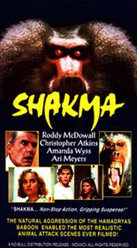 locandina del film SHAKMA - LA SCIMMIA CHE UCCIDE