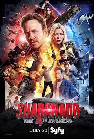 locandina del film SHARKNADO 4