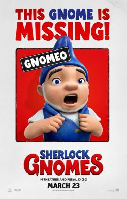 locandina del film SHERLOCK GNOMES