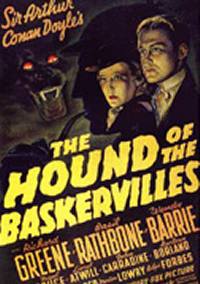 locandina del film SHERLOCK HOLMES E IL CANE  DEI BASKERVILLE