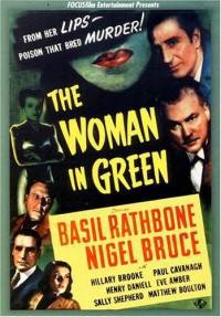 locandina del film SHERLOCK HOLMES E LA DONNA IN VERDE