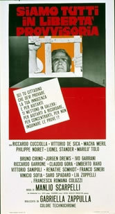 locandina del film SIAMO TUTTI IN LIBERTA' PROVVISORIA